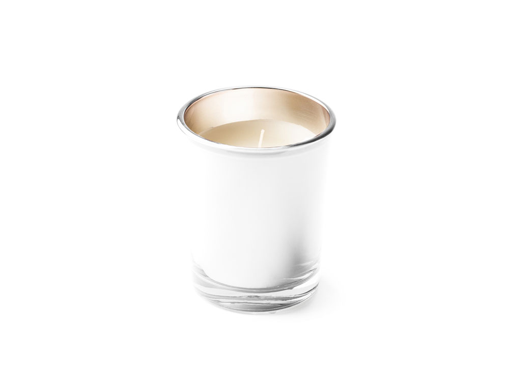 Свеча ароматическая KIMI, лаванда, белый