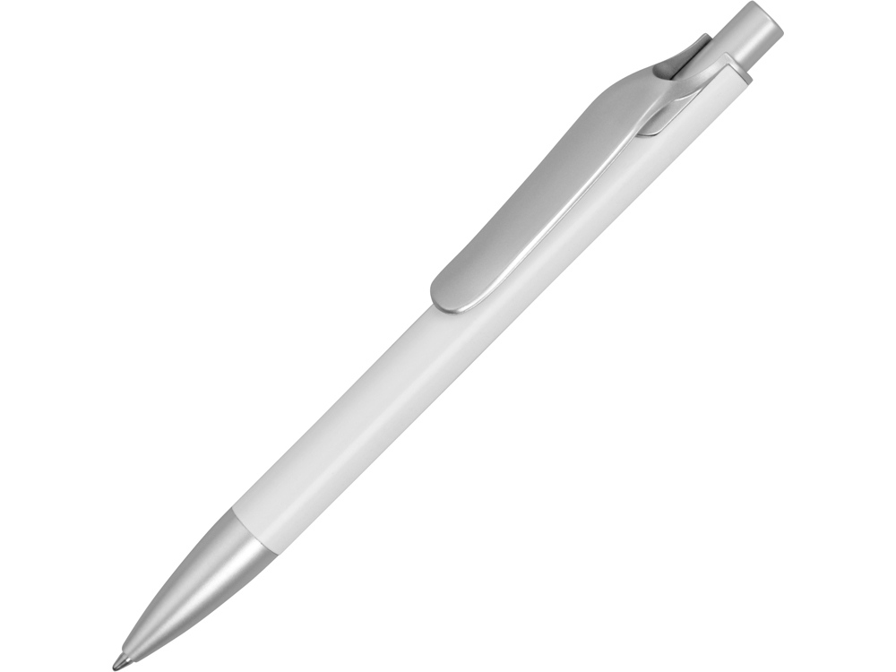 Ручка металлическая шариковая «Large», белый/серебристый