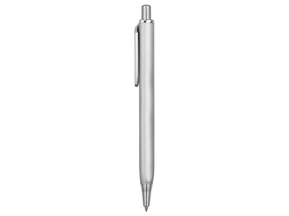 Ручка металлическая шариковая трехгранная «Riddle», серебристый
