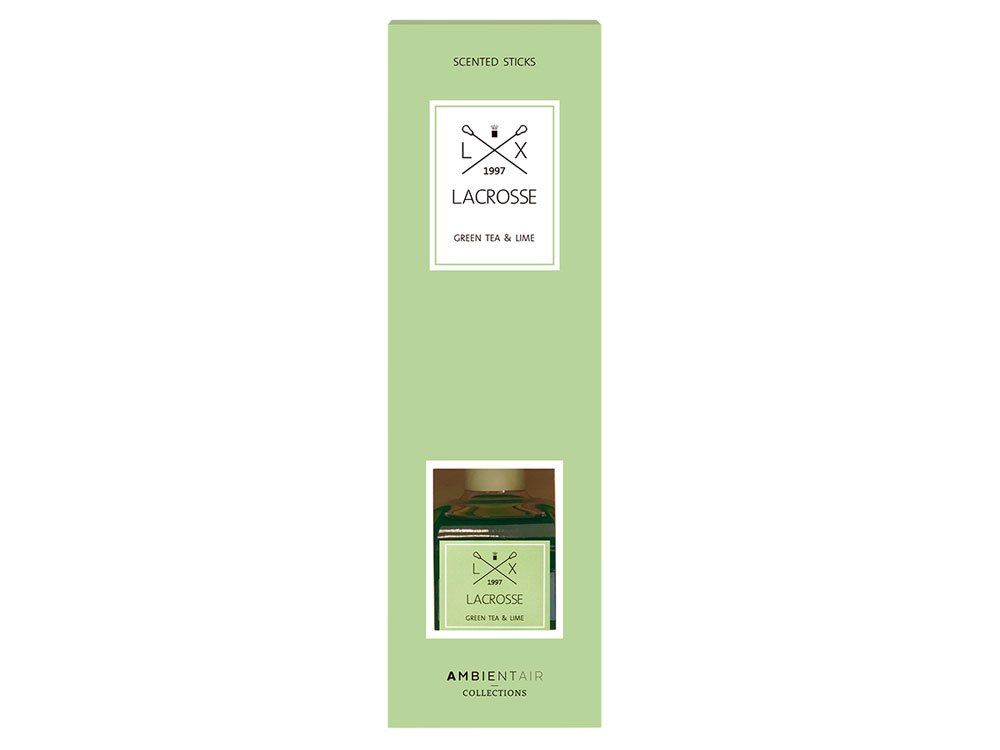 Диффузор ароматический "Зеленый чай & лайм" Lacrosse 100 мл., зеленый