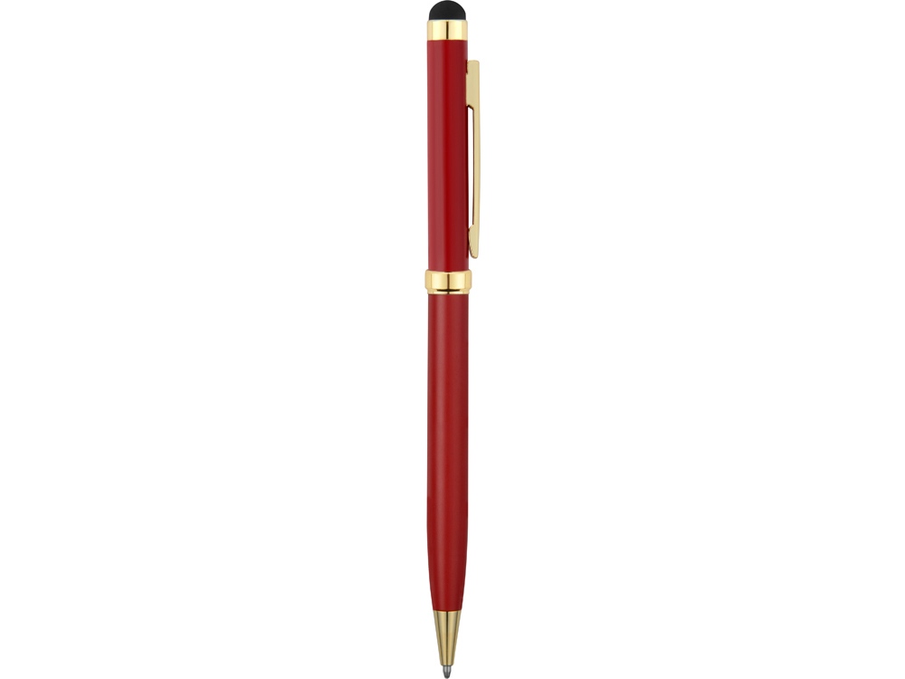 Ручка шариковая "Голд Сойер" со стилусом, красный