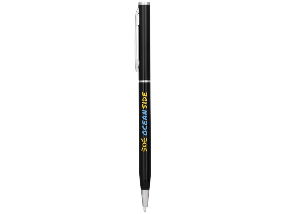 Ручка металлическая шариковая «Slim», черный
