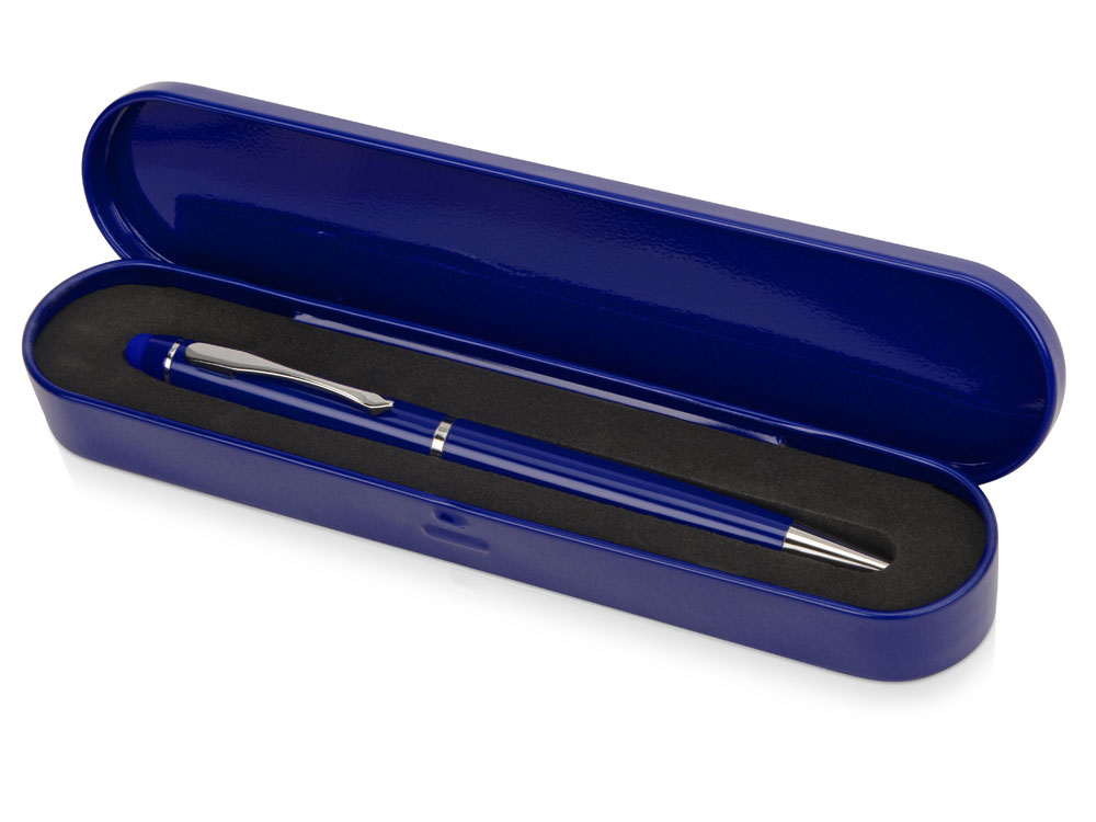 Ручка-стилус шариковая "Фокстер", синий