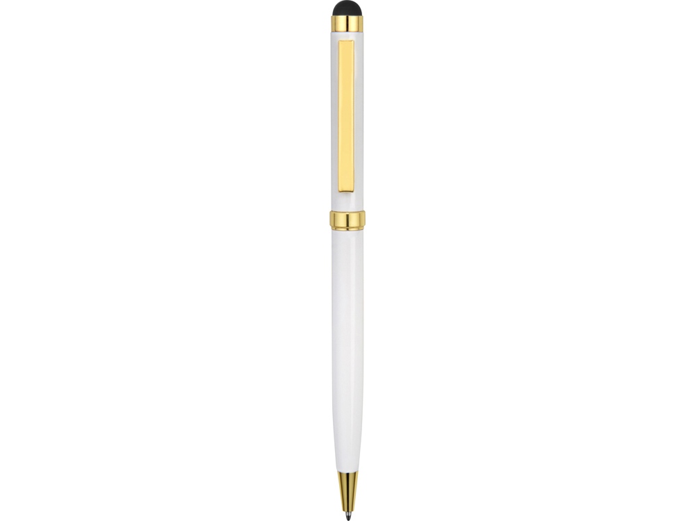 Ручка шариковая "Голд Сойер" со стилусом, белый