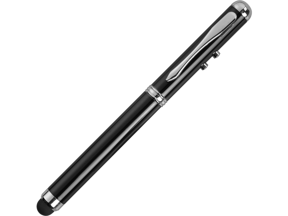 Ручка-стилус "Каспер" 3 в 1, черный