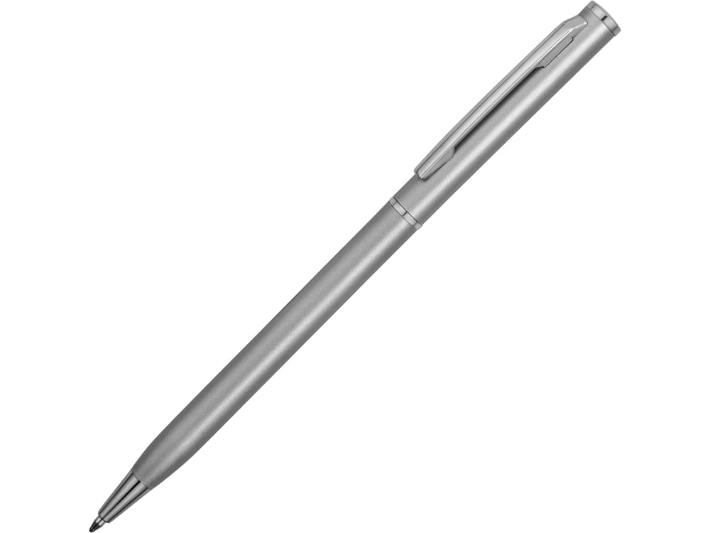 Ручка металлическая шариковая "Атриум", серебристый