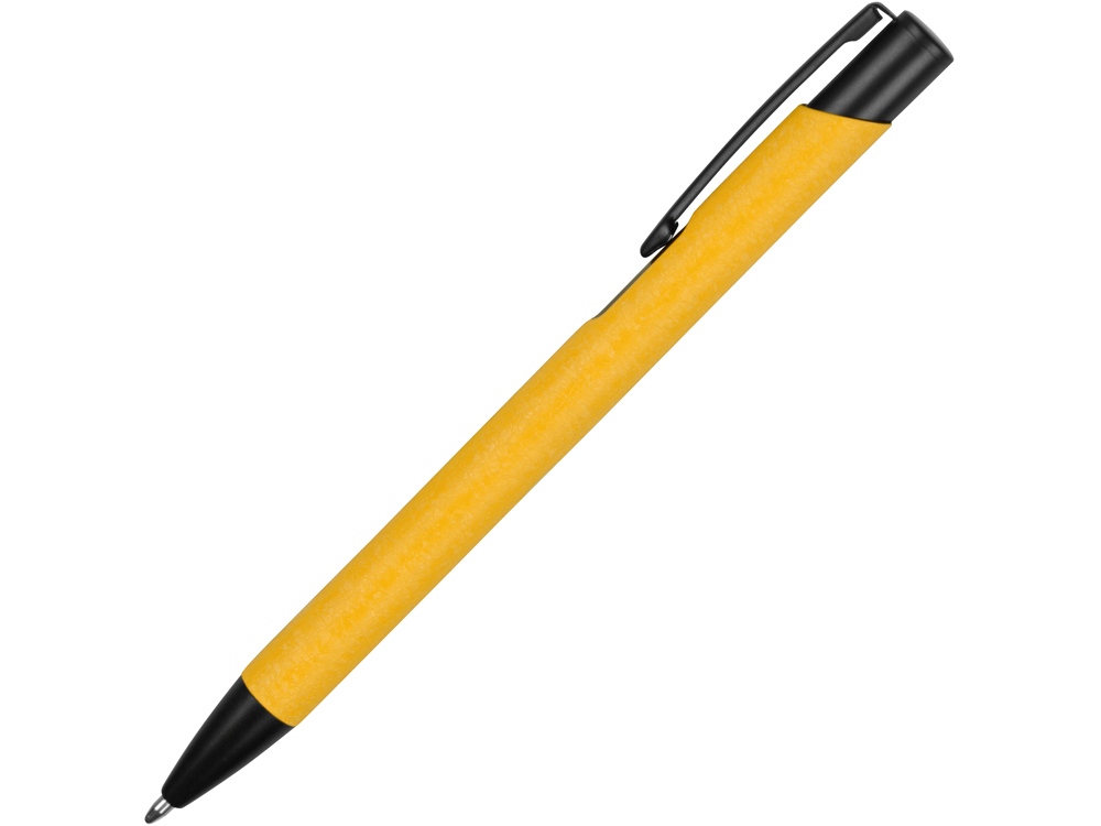 Ручка металлическая шариковая «Crepa», желтый/черный