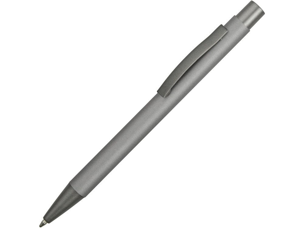 Ручка металлическая soft touch шариковая «Tender», серый