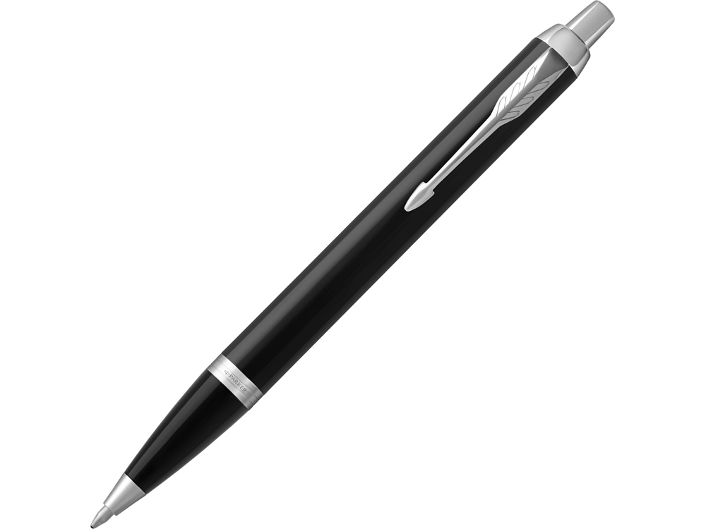 Ручка шариковая «Parker IM Core Black CT», черный/серебристый