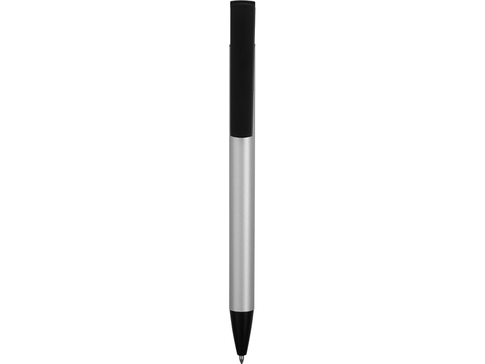 Ручка-подставка шариковая «Кипер Металл», серебристый