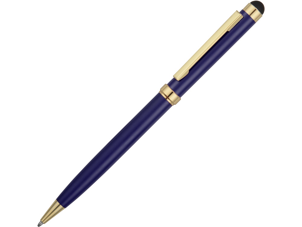 Ручка шариковая "Голд Сойер" со стилусом, синий