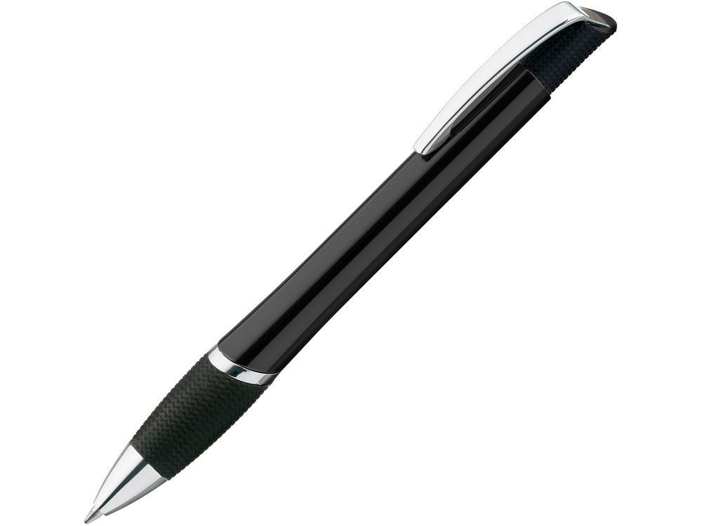 Ручка шариковая металлическая "OPERA", синий, 1мм, черный