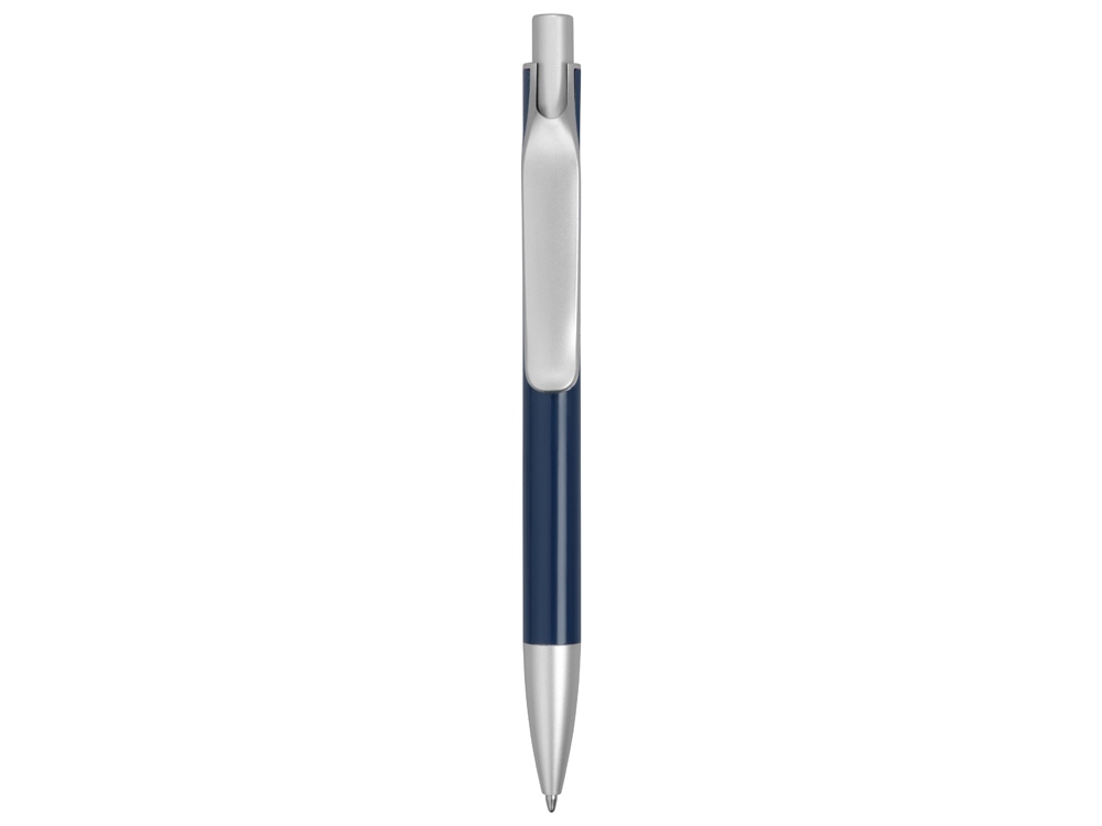 Ручка металлическая шариковая «Large», темно-синий/серебристый