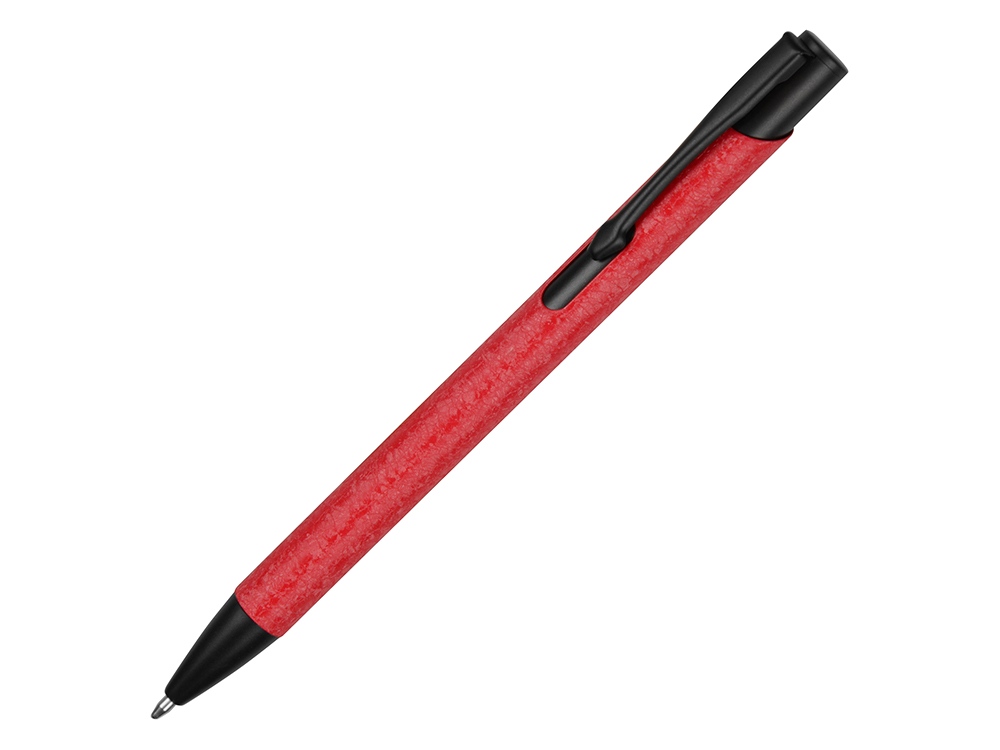Ручка металлическая шариковая «Crepa», красный/черный