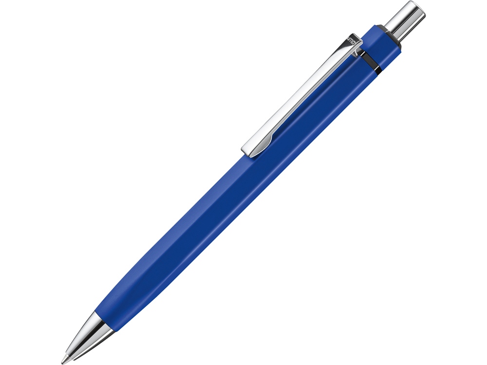 Ручка шариковая шестигранная UMA «Six», синий