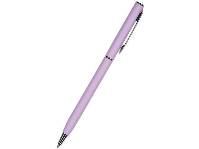 Ручка "Palermo" шариковая  автоматическая, сиреневый металлический корпус, 0,7 мм, синяя