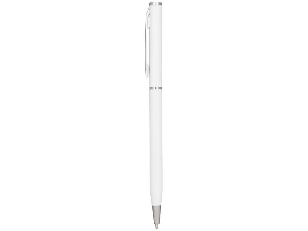 Ручка металлическая шариковая «Slim», белый